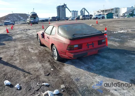 1987 Porsche 944 z USA, uszkodzony, nr VIN WP0AA2956HN150561